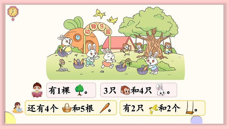 北师大版(2024)一年级上册数学--1.7 动物乐园(课件)03