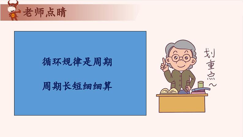 5、周期问题-2024-2025学年度小学三年级奥数 全套教学课件PPT 陕西人民教育出版社06