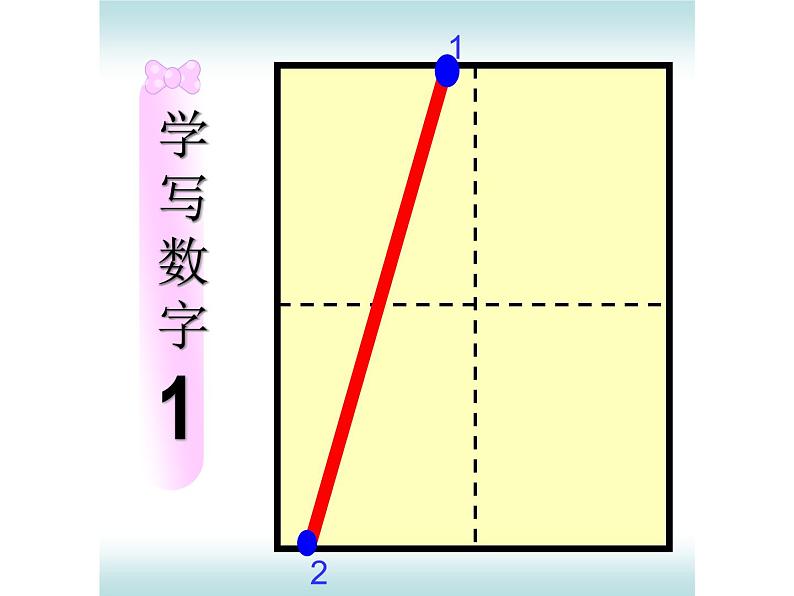 1.1 1-5数的书写(同步课件)-一年级上册数学同步备课系列(青岛版•2024秋)第1页