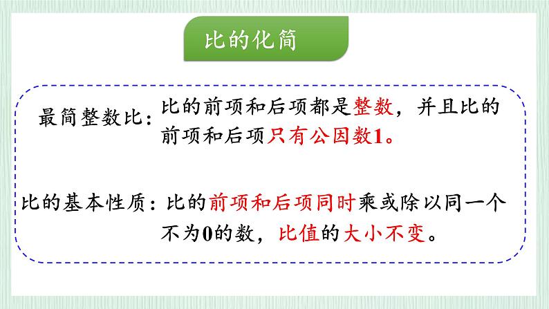 北师大版六年级数学上册总复习(2)比的认识 课件07
