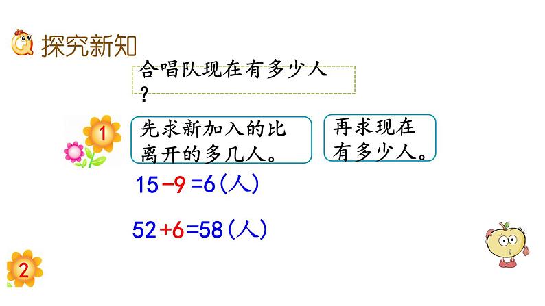 1.3 100以内数的加减混合运算(课件)-2024-2025学年北师大版二年级数学上册第3页