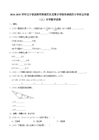 辽宁省沈阳市浑南区东北育才学校双语校区小学部2024-2025学年五年级上学期开学数学试卷