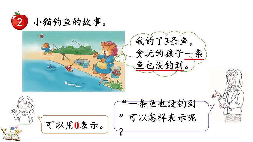 2024年冀教版新教材一年級數(shù)學(xué)上冊1.3 0的認(rèn)識和加減課件第5頁