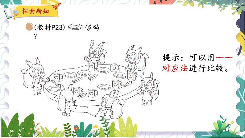 北师版(2024)数学一年级上册 第1单元 6 快乐的午餐 PPT课件04