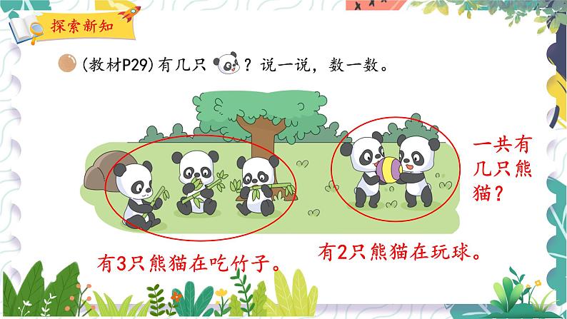 北师版(2024)数学一年级上册 第2单元 1 一共有多少 PPT课件第5页