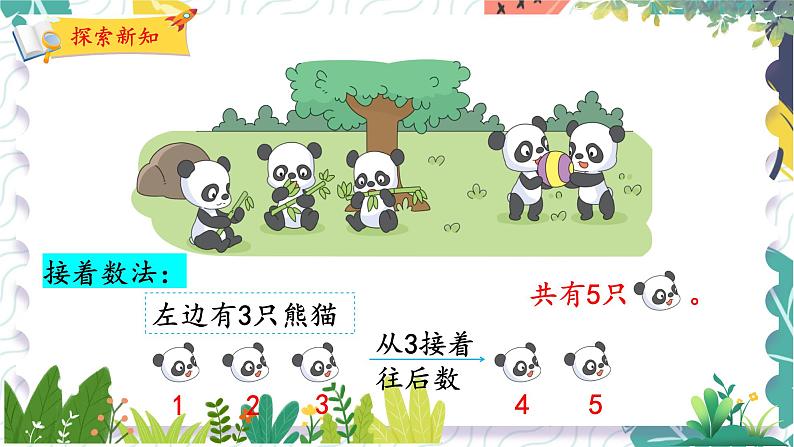 北师版(2024)数学一年级上册 第2单元 1 一共有多少 PPT课件第6页
