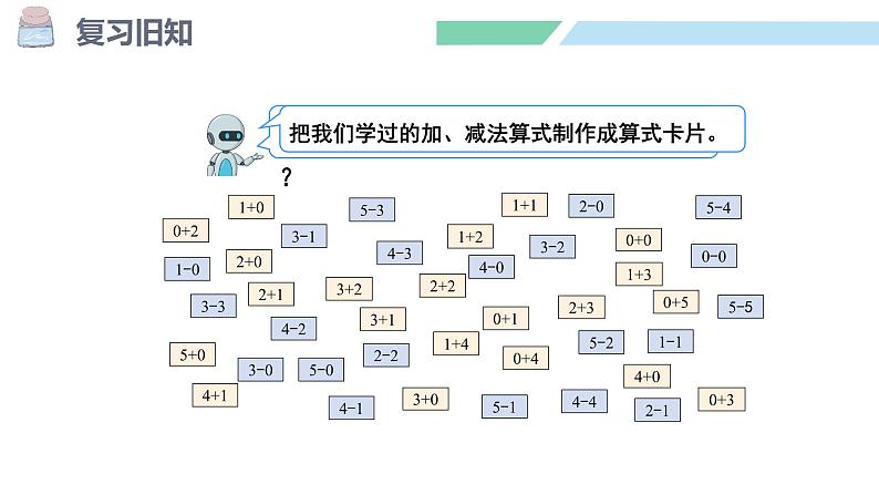 人教2024版数学一年级上册--第一单元 5以内数的认识和加、减法 整理和复习(课件)第5页