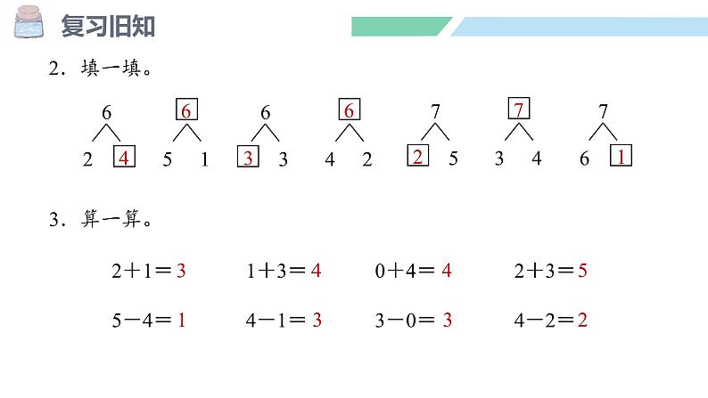人教2024版数学一年级上册--2.2 6~9的加、减法 第1课时 6和7的加、减法(课件)04
