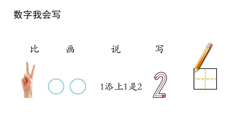 小学数学新西师版一年级上册第一单元 0~9的认识《认识0~9》第2课时教学课件(2024秋)第8页