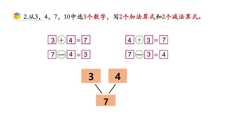 小学数学新西师版一年级上册《总复习》第4课时教学课件(2024秋)06