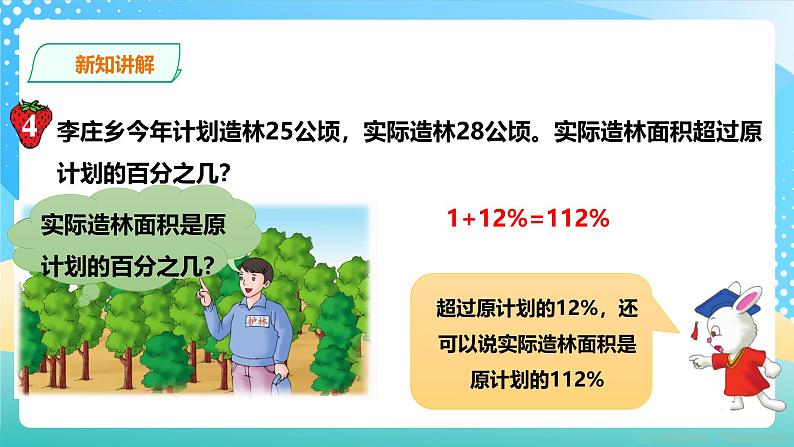 冀教版小学数学六年级上册课件5.2《百分数的应用(二)》08