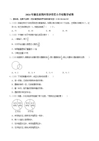 2024年湖北省荆州市沙市区小升初数学试卷