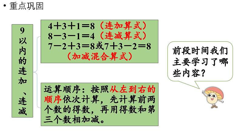 小学数学新苏教版一年级上册第二单元6~9的认识和加减法《练习五》教学课件2(2024秋)第2页