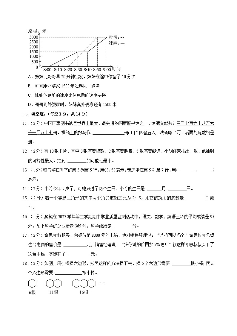 2024年广东省清远市英德市小升初数学试卷03