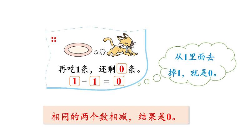 小学数学新北师大版一年级上册第二单元5以内数加与减第3课时《可爱的小猫》教学课件(2024秋)2第6页