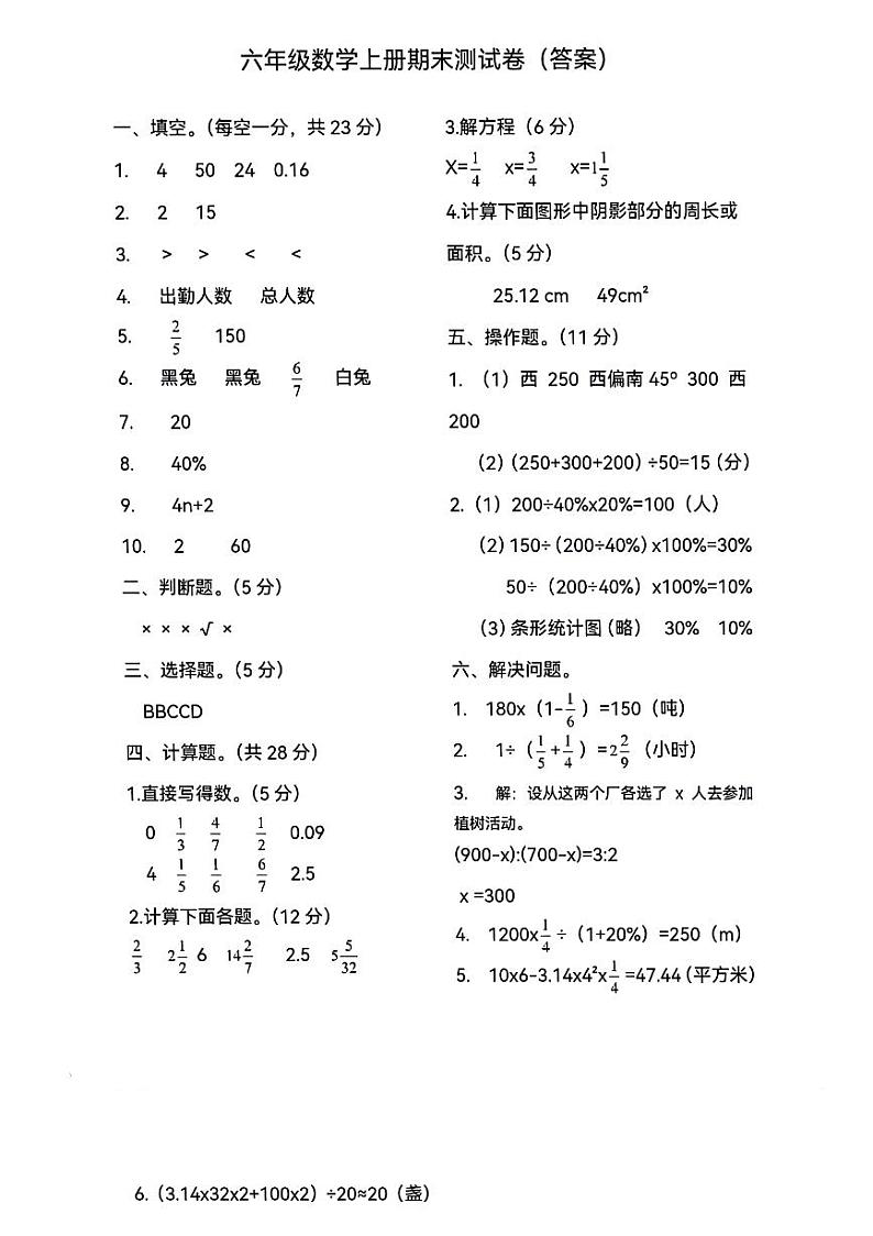 答案第1页