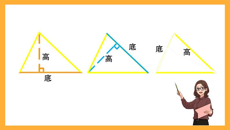 北京版数学五上《三角形的面积》课件07