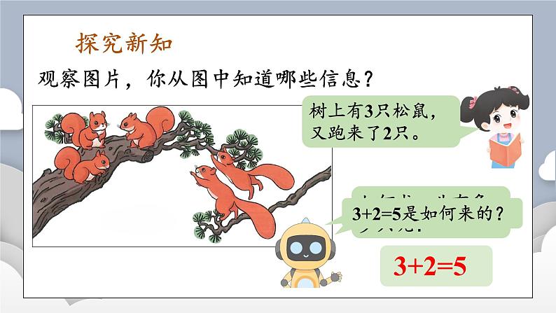 小学数学一年级上册【人教版】PPT上课课件 一 5以内数的认识和加、减法 2. 1~5的加、减法 第2课时 加法(2)——PPT第3页