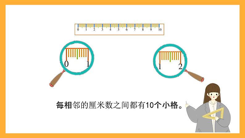 北京版数学三上《分米和毫米的认识》课件第7页