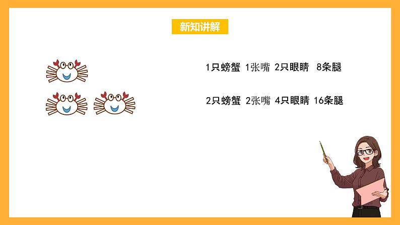 北京版数学二上第五单元《8的乘法口诀》课件04