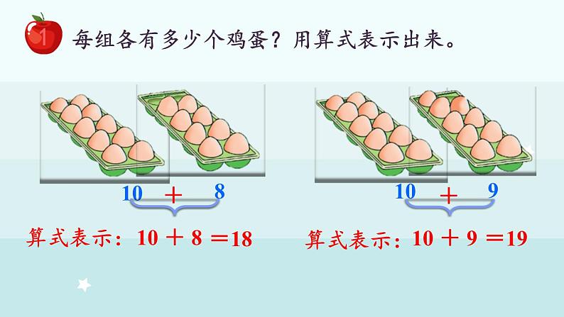 3.2 10加几和相应的减法(课件)-2024-2025学年一年级上册数学冀教版(2024)第7页