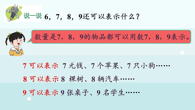 1.1.3 6-9各数的认识和书写(课件)-2024-2025学年一年级上册数学冀教版(2024)第6页