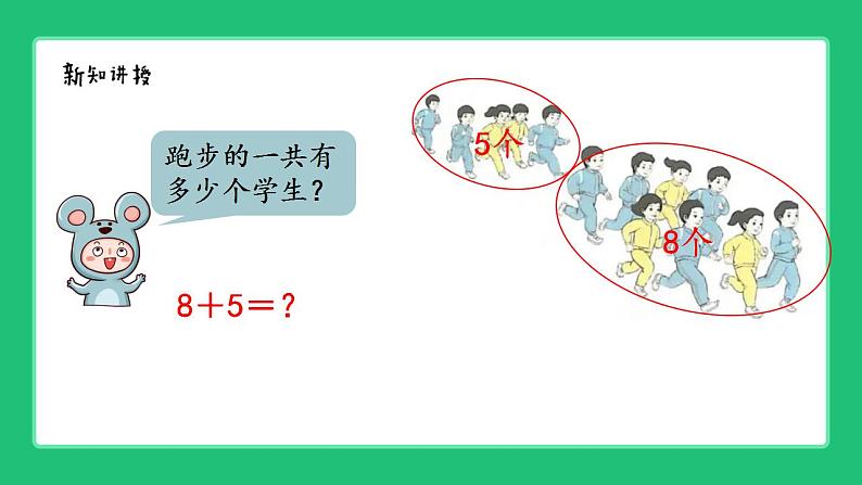 人教版2024一上数学《8、7、6加几》精品课件第3页