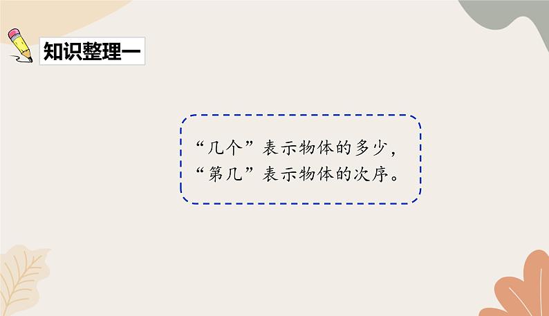 人教版(2024秋)数学一年级上册 第六单元 复习与关联1.数与运算课件第4页
