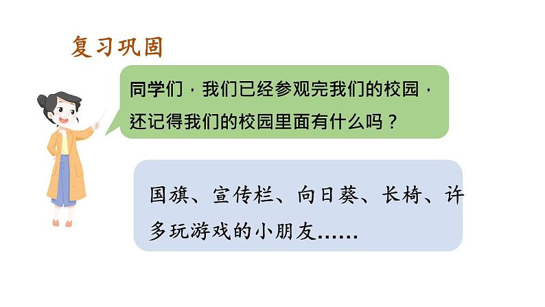 小学数学新人教版一年级上册《数学游戏》第2课时《在操场上玩一玩》教学课件3(2024秋)第2页