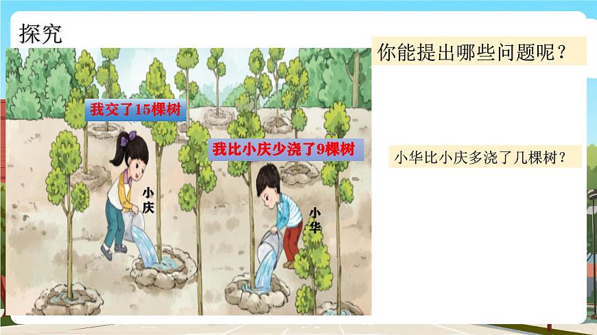 西師一下數(shù)學(xué)1.3《小華澆了多少棵樹》課件pptx第8頁