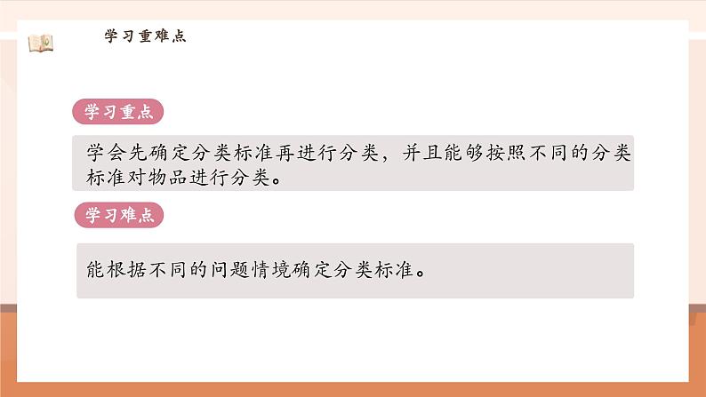 北师大版数学一年级上册-3.2 一起来分类(课件)第4页