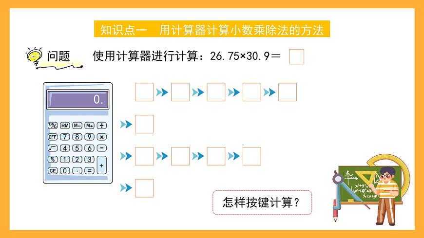 滬教版數(shù)學(xué)五上 2.8《用計算器計算》課件第2頁