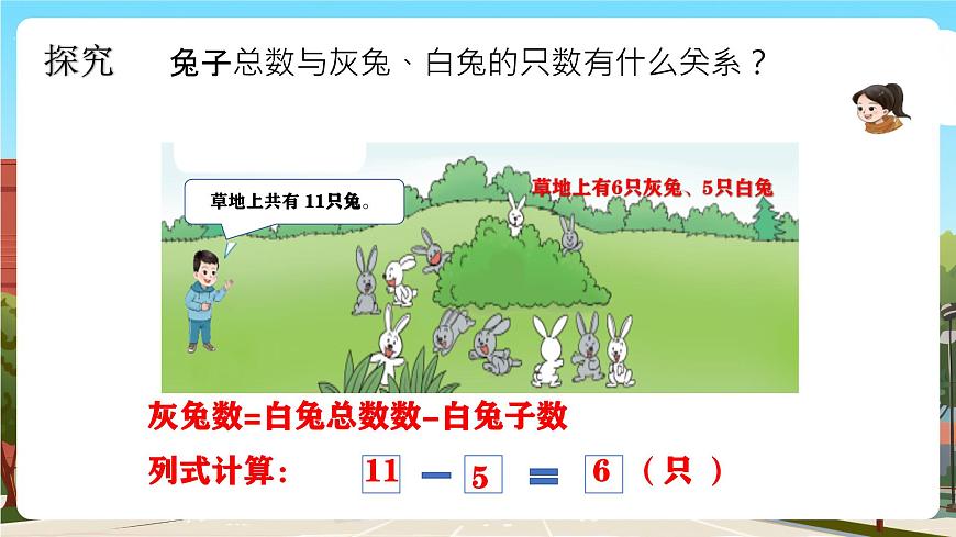 西師一下數(shù)學(xué)1.6《 數(shù)鴨子》課件pptx第7頁