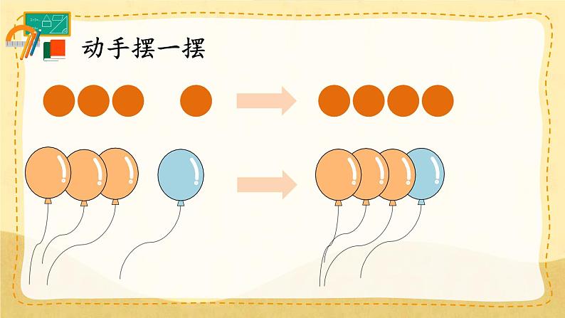 人教版数学一年级上册 ’‘5以内数的认识和加,减法’‘ 加法课件第4页