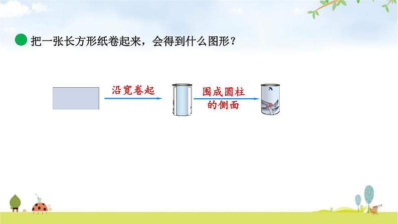 小学数学北师大版六年级下册 第一单元第二课时 圆柱的表面积(课件)第7页