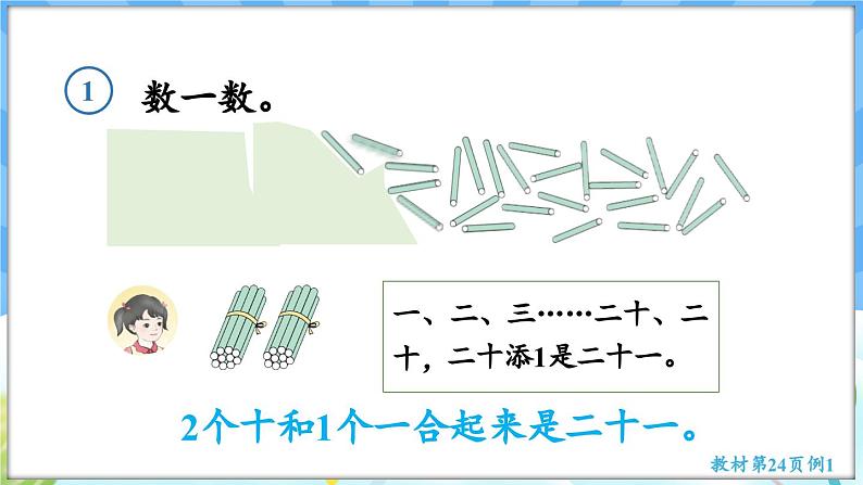 人教版(2024)数学一年级下册---3.1 数数、数的组成(课件)第6页