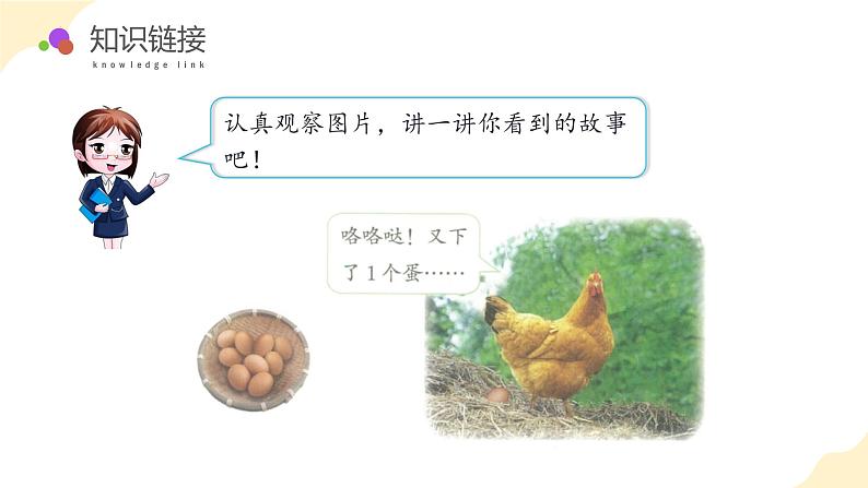 北师大版(2024)一年级数学上册 第一单元 第六课时 数鸡蛋(教学课件)第6页