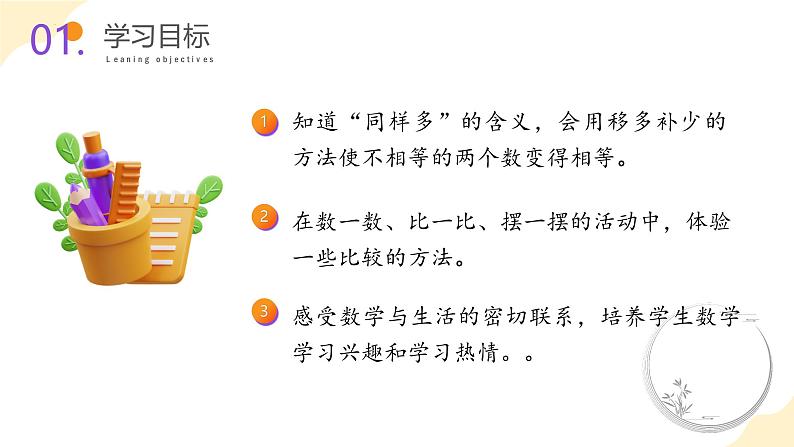 北师大版(2024)一年级数学上册 第四单元 第八课时 挖红薯(教学课件)第2页