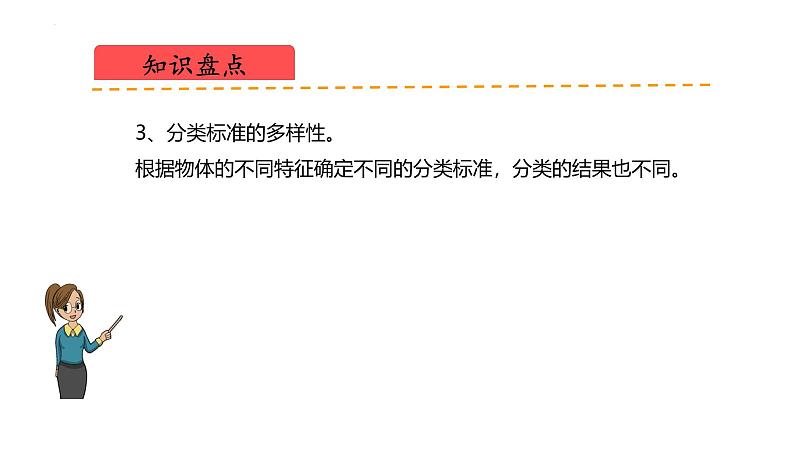 北师大版(2024)一年级数学上册 第三单元 整理与分类(复习课件)第4页
