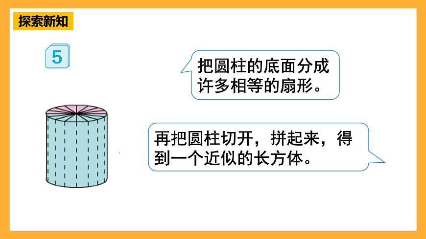 人教版數(shù)學(xué)六下3.5《圓柱的體積計算公式及推導(dǎo)》課件第7頁