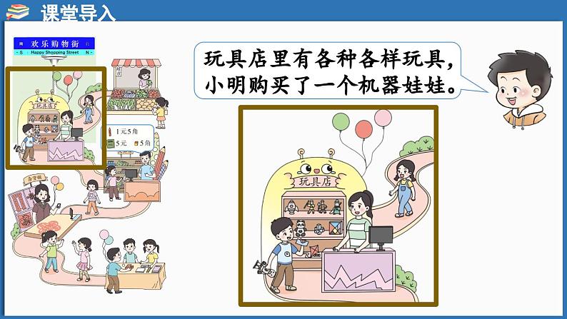 西师大版(2024)一年级下册数学下册--综合与实践 欢乐购物街 活动一 筹备购物街 (课件)第6页