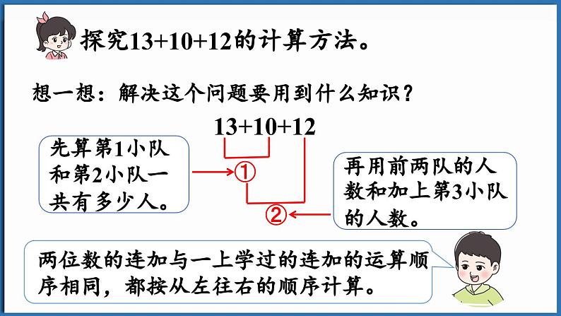 西师大版(2024)一年级下册数学下册--6.4 连加(课件)第7页