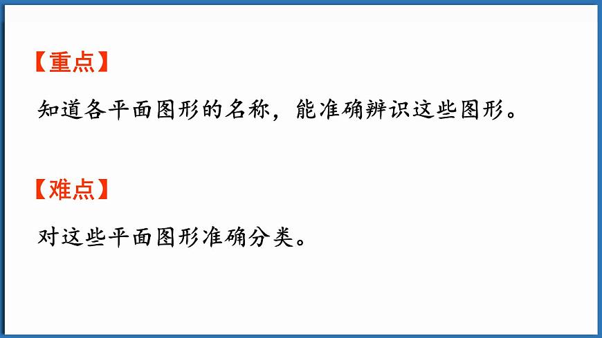西師大版（2024）一年級(jí)下冊(cè)數(shù)學(xué)下冊(cè)--2.1  認(rèn)識(shí)平面圖形（課件）第3頁(yè)