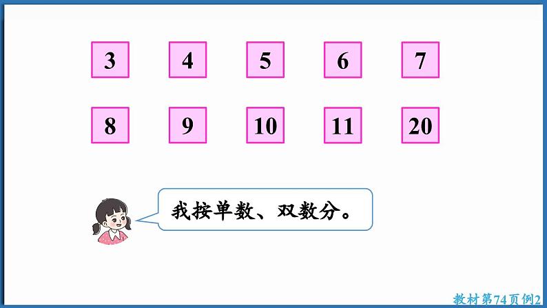 西师大版(2024)一年级下册数学下册--5.2 数的分类(课件)第7页
