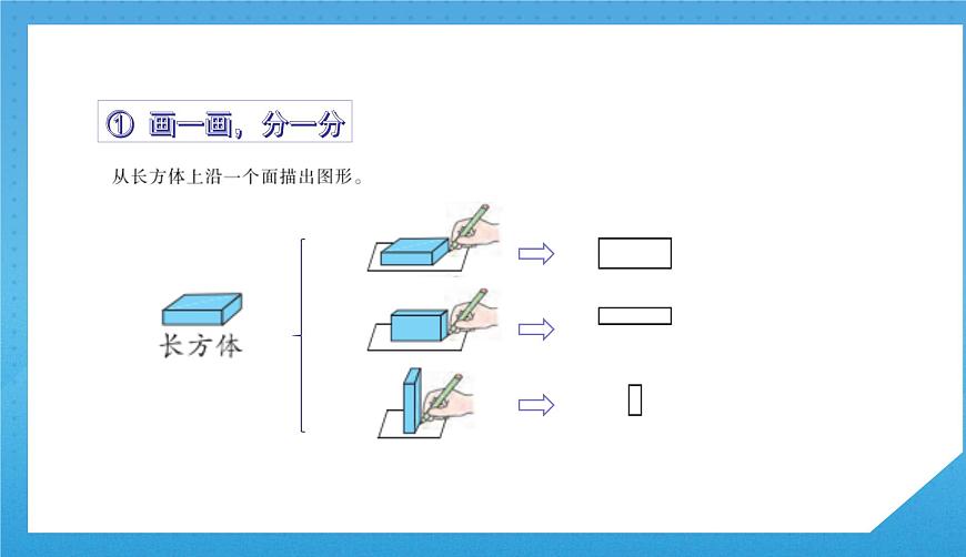 人教版小學數(shù)學一年級下冊《認識平面圖形》課件第7頁