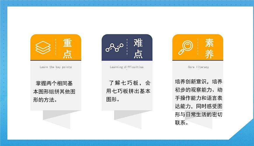 人教版小學(xué)數(shù)學(xué)一年級(jí)下冊(cè)《平面圖形的拼組》課件第3頁(yè)