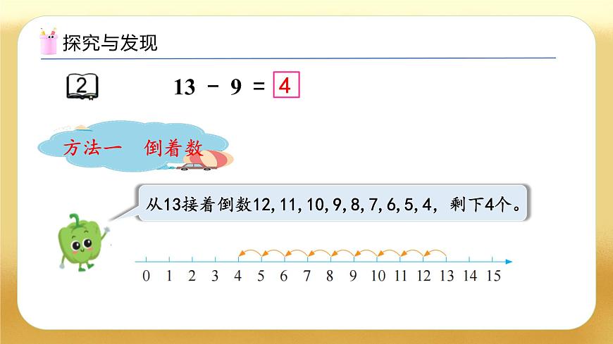 【備課無憂】蘇教版數(shù)學(xué)一年級下冊-1.2 十幾減9（教學(xué)課件）第8頁