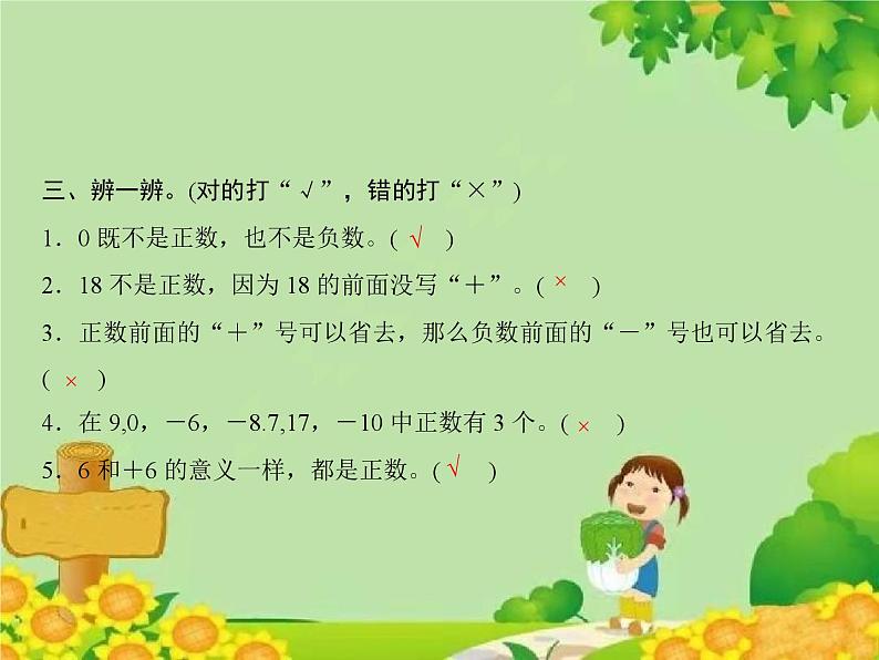 1 第1课时 负数的意义第4页