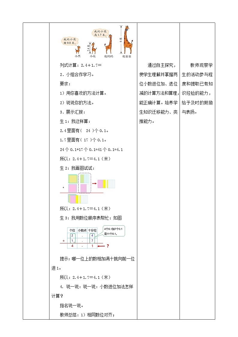 第六课时《比身高》教学设计第2页