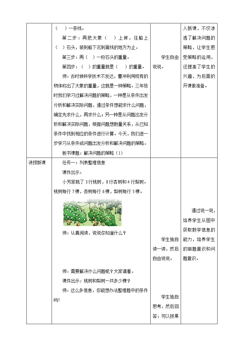 《5.1 解决问题的策略(1)》教学设计第2页
